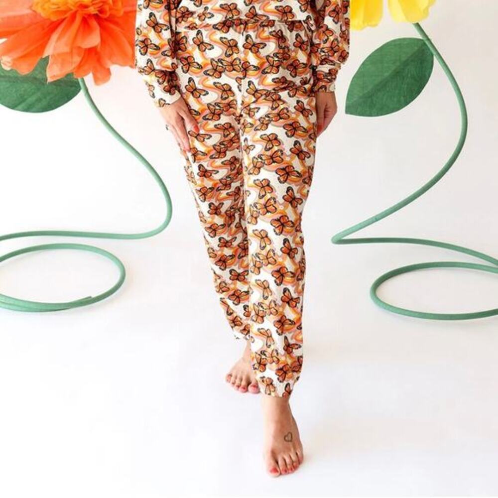 Posh Peanut - Bowie Butterflies - Women’s Bamboo Pajamas‎ - Size S - Picture 8 of 8